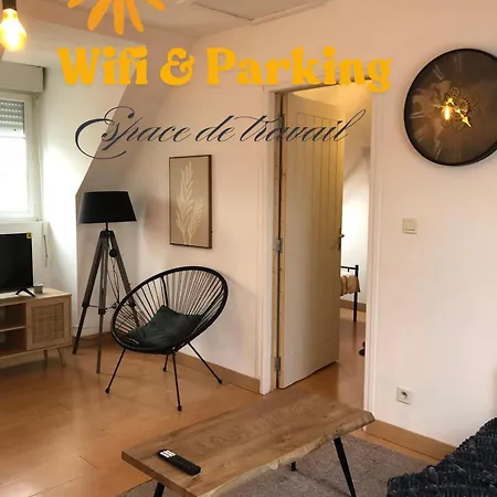 Duplex Lumineux Avec Parking Et Wi-Fi Offert Apartment Beauvais Exterior photo